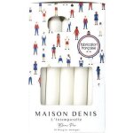 Barquette de 10 bougies ménages - le chat - lintemporelle - blanc pur Barquette de 10 bougies ménages - le chat - lintemporelle - blanc pur