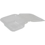 Barquette alimentaire  couvercle attenant sortant 250 cc / 10 x 94 x 405 cm x 300 units