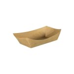 Barquettes en carton kraft 380 ml par 250