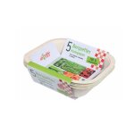 Barquette cologique compostable 1 - 2 portions par 5
