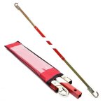 Wiltec barre de remorquage - 1800 x 35 x 35 mm / jusqu?� 25 tonnes - dispositif de remorquage tractage ...