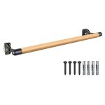 Barre de danse - divit bs21 - bois massif - r�glable en hauteur - fixation murale