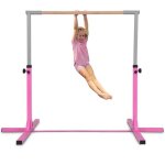Barre de gymnastique hauteur rglable barre pour traction capacit de poids100kg