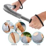 Barre  ressort flexible 40kg barre de torsion fitness musculation pour bras - paule - poitrine crossfit ...