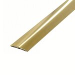 Barre de seuil adh�sive 083 m laiton poli - dinac - 071133