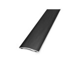Barre de seuil adhsive presto premium 27mm x 0. 93m - dinac - materiau aluminium noir bross