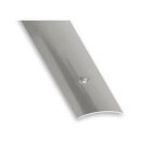 Barre de seuil � visser en acier inox 3x73cm.