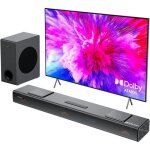 Barre de son - hiwill - a312 - 400 w - dolby atmos - bluetooth - 3. 1. 2 canaux