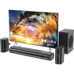 Barre de son - hiwill - hielite a41 - dolby atmos 4. 1 - subwoofer 300w - bluetooth 5. 3