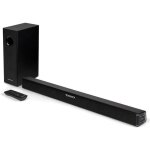 Barre de son thomson sb350bts - bluetooth 5. 0 - caisson de basse filaire - 300w