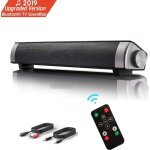Barre de son - zgeer - haut - parleur stro hd - bluetooth - rca / aux - tlcommande