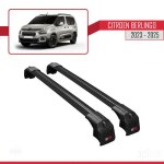 Compatible avec citroen berlingo 3 (k9) 2023 - 2026 ace - 2 barres de toit railing porte - bagages de ...