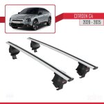 Compatible avec citroen c4 iii (c41) 2020 - 2026 ace - 4 barres de toit railing porte - bagages de voiture ...