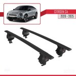 Compatible avec citroen c4 iii (c41) 2020 - 2026 ace - 4 barres de toit railing porte - bagages de voiture ...
