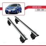 Barres de toit - ace - 4 - nissan note - aluminium - gris - charge utile < 300 kg