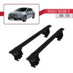 Compatible avec renault megane iv 2016 - 2021 barres de toit ace - 4 railing porte - bagages de voiture ...