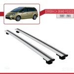 Barres de toit - citron - c4 grand picasso - modle basic - aluminium - gris