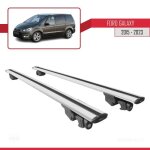 Barres de toit - ford - galaxy 2015 - 2023 - aluminium - gris - verrouillable