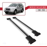 Barres de toit railing porte - bagages de voiture fly mod�le gris 383 - mercedes m class (w163) 1998 ...