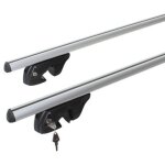 Barres de toit toyota yaris 5 portes (04 / 03 - 12 / 05) menabo sherman alu - menabo