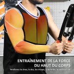 Barre de torsion r�glable pour musculation entra�nement de la force des bras et avant - bras appareil ...