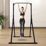 Barre de traction pliable autonome power tower dip - structure triangulaire - charge maximale : 200 kg ...