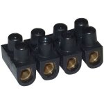 Barrette de 12 connexions - electraline - 6mm� - noir