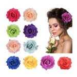 Barrette  cheveux - multicolore - 10pcs - design floral - idal pour mariage et plage - cadeau pratique ...