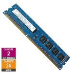 Barrette mmoire 2go ram ddr3 hynix hmt325u6bfr8c - h9 pc3 - 10600u 1333mhz 1rx8