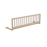 At4 - barri�re de lit enfant en bois essentiel 117 cm h�tre brut - taille unique