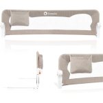 Barrière de lit bébé lionelo eva - protection anti - chute 150cm - filet aéré pliable Barrière de lit bébé lionelo eva - protection anti - chute 150cm - filet aéré pliable