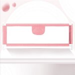 Barrire de lit bb - universel - rose - rglable - 180cm
