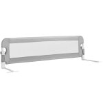 Costway barri�re de lit pliable pour b�b� / enfant 150x52cm en tissu oxford angle 0� - 180�avec mousse ...