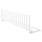 Barri�re pour lit en h�tre massif coloris blanc