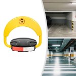 Barri�re de parking �lectrique avec t�l�commande de 30 m - pliable - avec batterie - s�curit� de parking ...