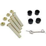 Barri�re protection piscine kit pi�ces d�tach�es - aqualux - loquet capuchons bouchons chevilles