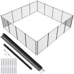 Barriere protection piscine - vevor - clture de piscine amovible barrire piscine creuse extrieur ...