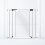 Barrière de sécurité à panneau transparent - dreambaby - fonction maintien en position ouverte - bas ... Barrière de sécurité à panneau transparent - dreambaby - fonction maintien en position ouverte - bas ...