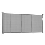 Barri�re de s�curit� r�tractable - duoku - sh20. 006bb - 280cd - 280 cm - 87 cm - gris