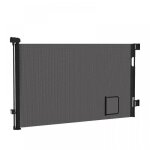 Barri�re de s�curit� r�tractable pour enfants / chiens - avec syst�me de blocage et chati�re pour chat ...