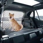 Barri�re de voiture pour chien - virex� - r�glable - filet de coffre - universel - facile � installer ...