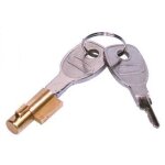 Barrillet serrure antivol pour tete d attelage
