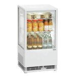 Bartscher - mini vitrine r�frig�r�e 58l - blanche