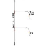 Bas de ligne metalclip - 3 ham n 2