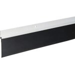 Bas de porte baguette isolation pour garage en aluminium  visser bande calfeutrage - l. 250 m (2 x 125 ...