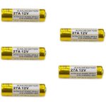 Basa lot de 5 pile alcaline 27a 12v batterie alcaline 27a 12v (27a 12v) [171]