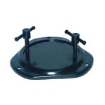 Base tournante pour �taux - dolex - bt6 - acier estamp� - pivote � 360� - stabilit� optimale