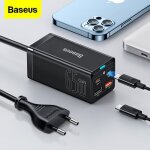 Chargeur rapide - baseus - gan3 pro 65w - 4 ports - c�ble type - c 1m - compatible iphone et samsung