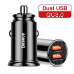 Baseus - chargeur de voiture rapide usb type c usb classique - Baseus - chargeur de voiture rapide usb type c usb classique -