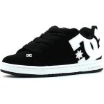 Baskets basses - dc shoes - court graffik - noir - homme - plat - adulte - lacets - synthétique Baskets basses - dc shoes - court graffik - noir - homme - plat - adulte - lacets - synthétique